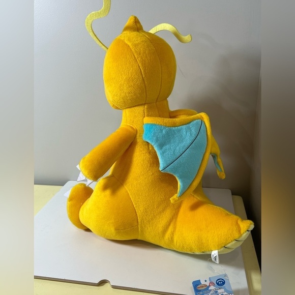 NWT RARE Benpresto Japanese Import Jumbo Pokémon Dragonite Plush Stuffed Animal - Picture 6 of 8